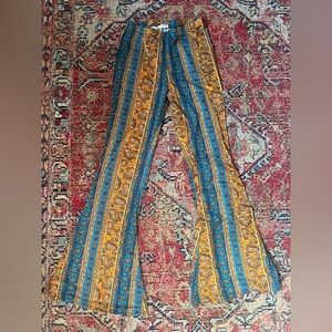 Bear Dance Multicolor Flare Pants